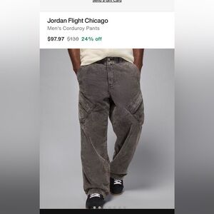 Jordan Flight Chicago
Men's Corduroy Pants